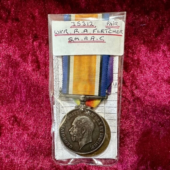 WW1 War Medal Fletcher